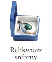 relikwiarz srebrny